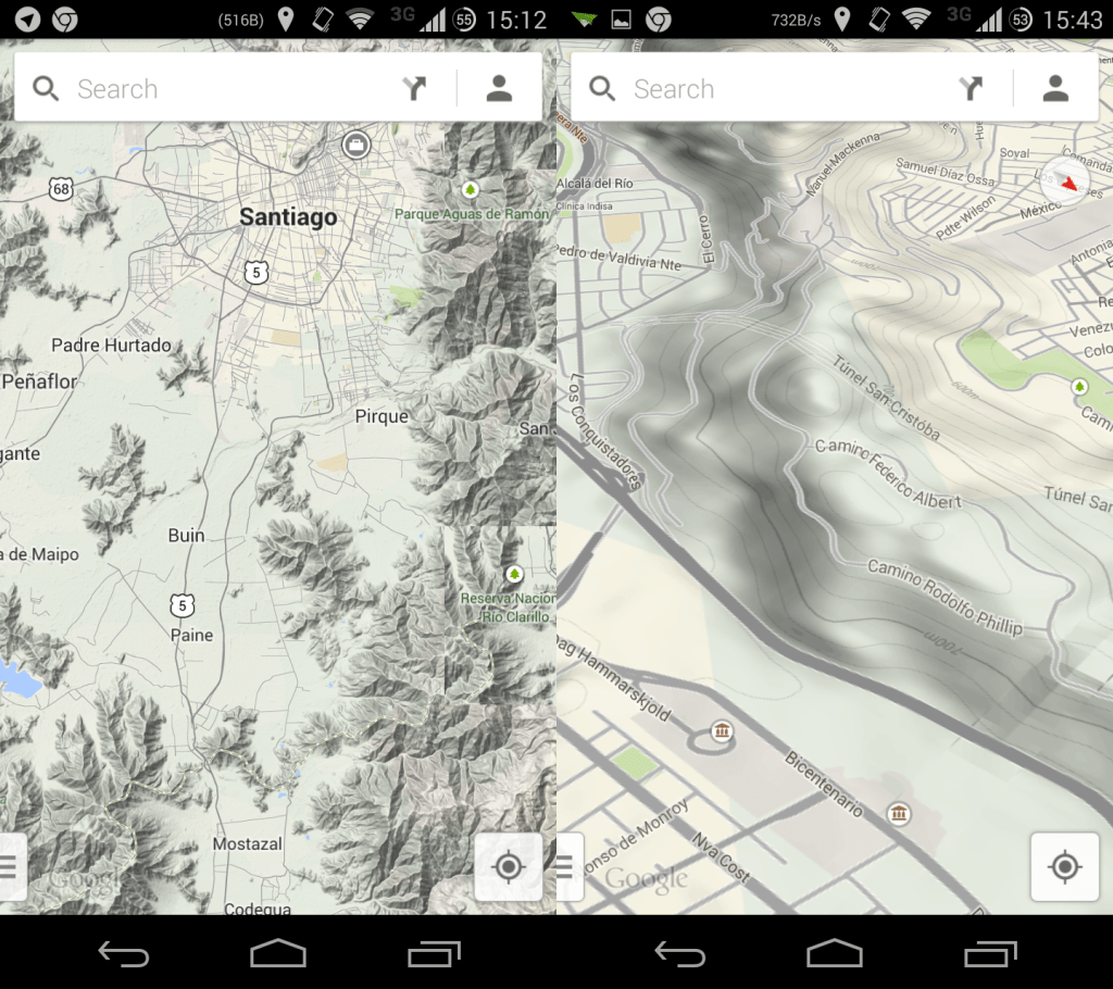 Google Maps se actualiza a la versión 8.1