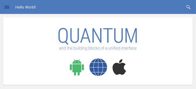 Google buscará que todos usen su nueva linea de diseño: Quantum Paper