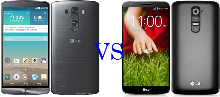 ¿Cuáles son las diferencias entre el LG G2 y el LG G3?