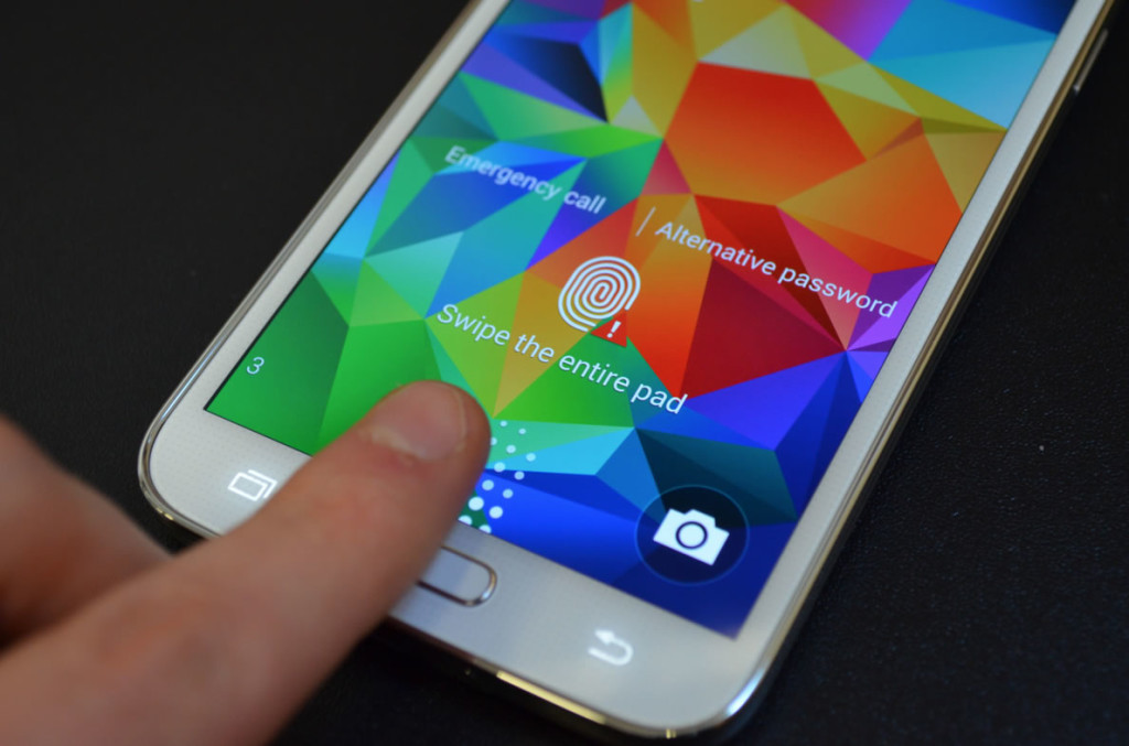 Galaxy Note 4 tendría sensor dactilar con nuevas características