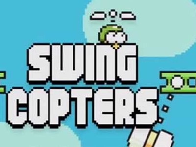 Swing Copters es el nuevo juego del creador de Flappy Bird