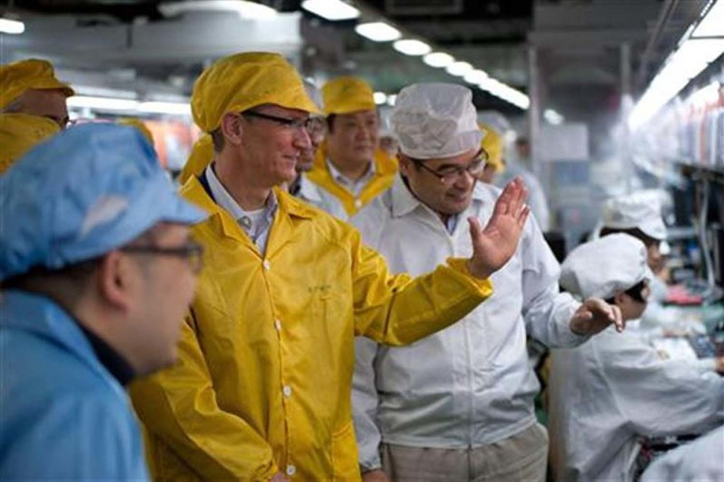 Apple elimina peligrosos químicos de sus plantas de fabricación
