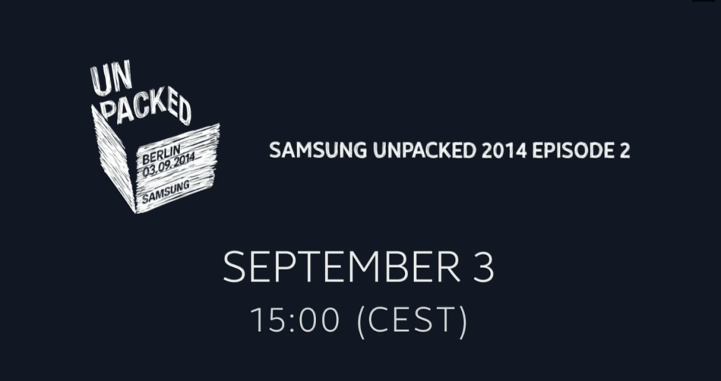 #IFA2014 Ve en vivo el segundo episodio del Samsung Unpacked 2014