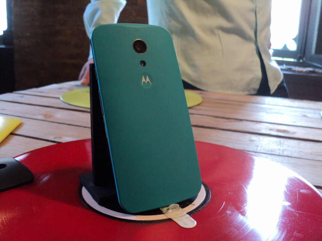 moto g trasero
