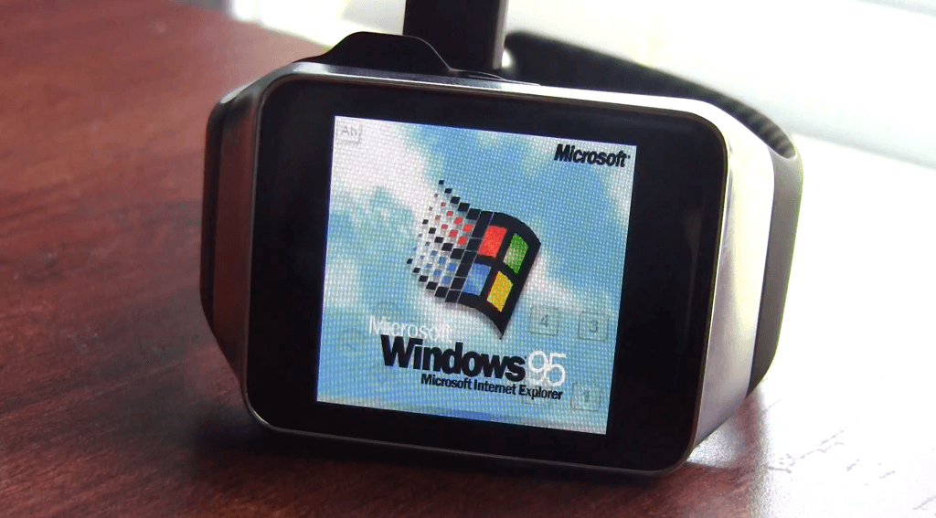 Android Wear logra ejecutar Windows 95