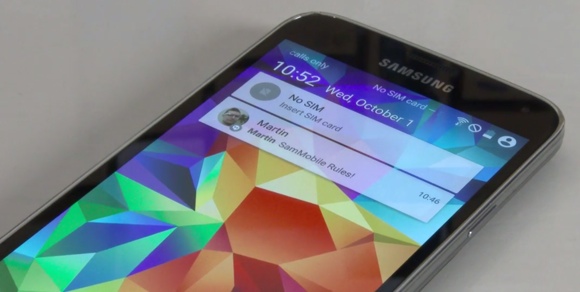 Se revela firmware de pruebas con Android Lollipop para el Galaxy S5
