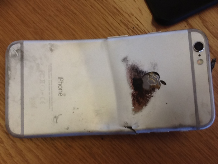 Un iPhone 6 explotó en el bolsillo de un usuario