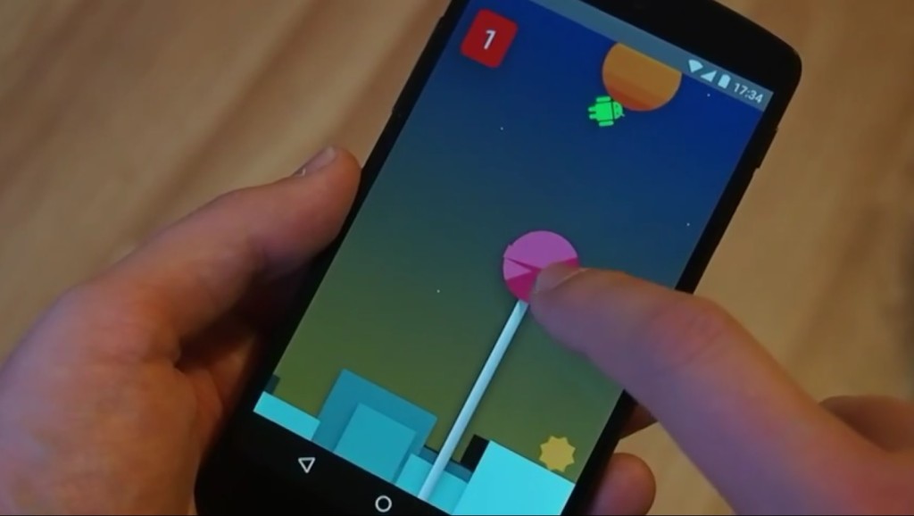 Lollipop Land, un juego basado en el Flappy Bird de Android 5.0