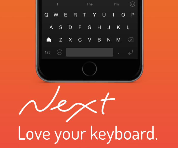 Next promete ser el teclado perfecto para tu iPhone