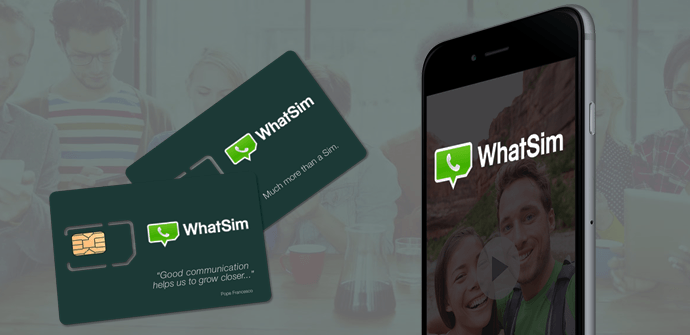 WhatSIM, una SIM para chatear por WhatsApp