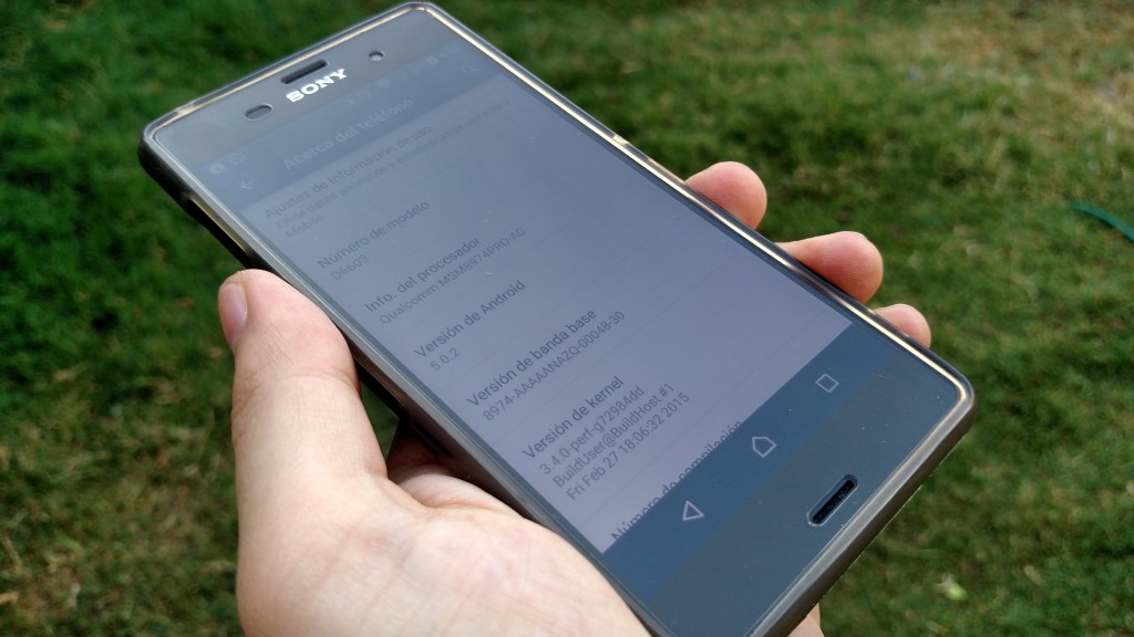 Un tour por Android Lollipop en el Xperia Z3