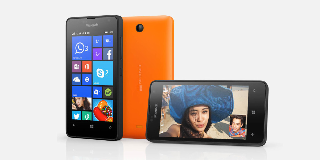 Microsoft presenta el Lumia 430, su nueva apuesta en gama baja