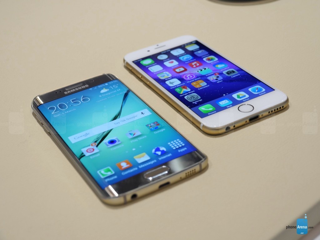 ¿Cuál es más veloz, el iPhone 6 o el Galaxy S6 edge?