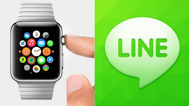 LINE anuncia compatibilidad para el Apple Watch