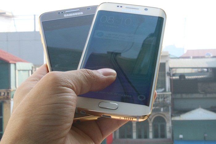 Samsung Galaxy S6 y S6 Edge son dotados con oro de 24K