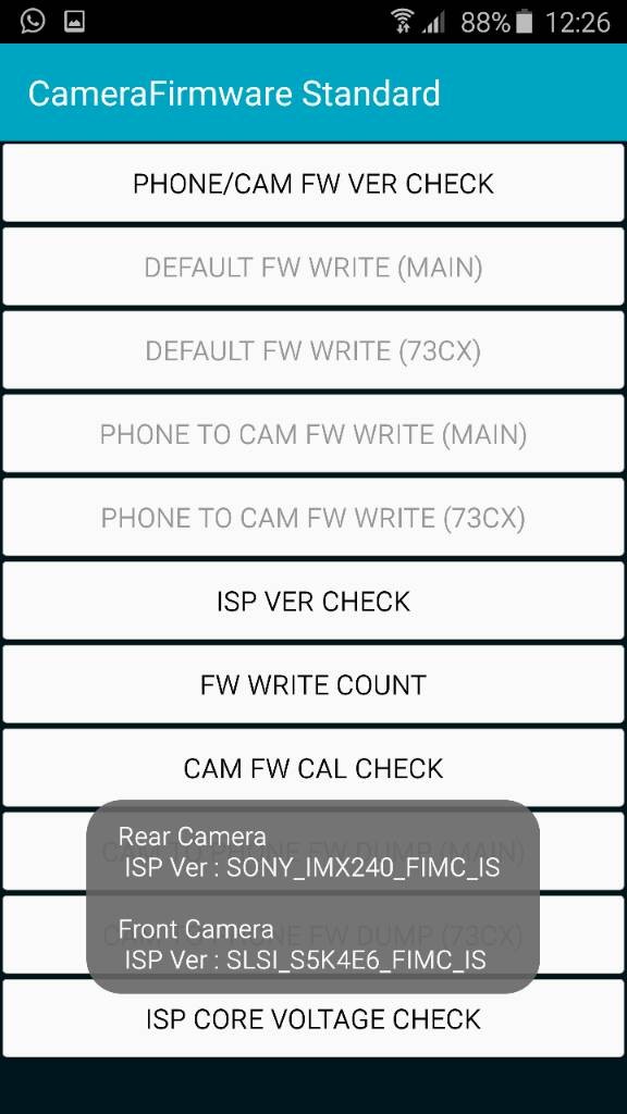 sensor camara s6