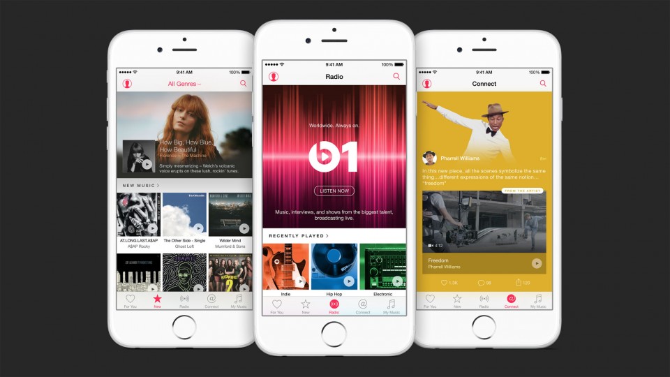 Apple Music alcanza los 17 millones de usuarios