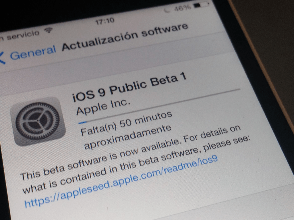 La segunda beta pública de iOS 9 ya está siendo distribuida