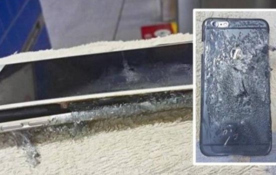 A una mujer le explota su iPhone 6 Plus mientras dormía