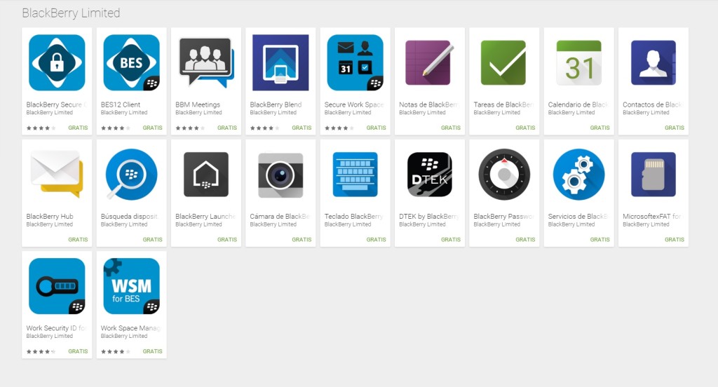 blackberry priv apps