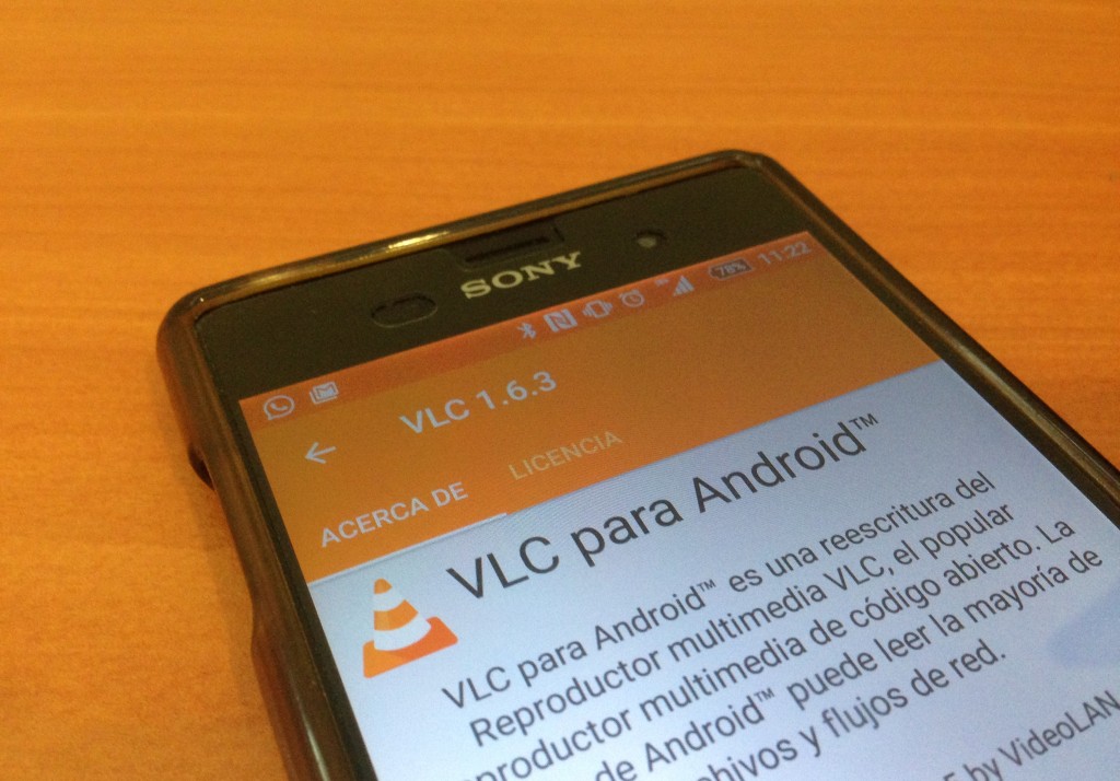 vlc android 1.6.3