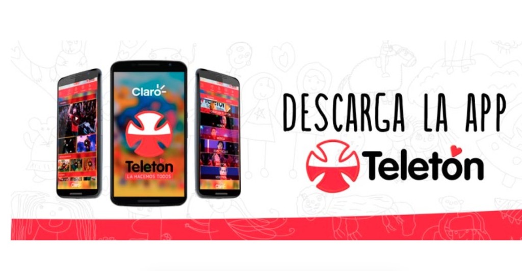 Teletón y Claro Chile lanzan su nueva Aplicatón