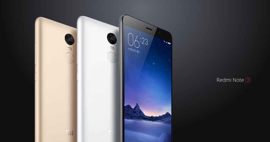 Xiaomi presenta a su nuevo Redmi Note 3 con una batería de 4.000 mAh