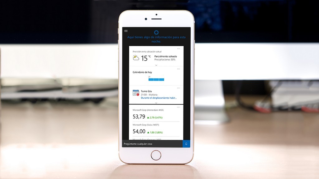 Cortana comienza su periodo de pruebas con algunos usuarios en iOS