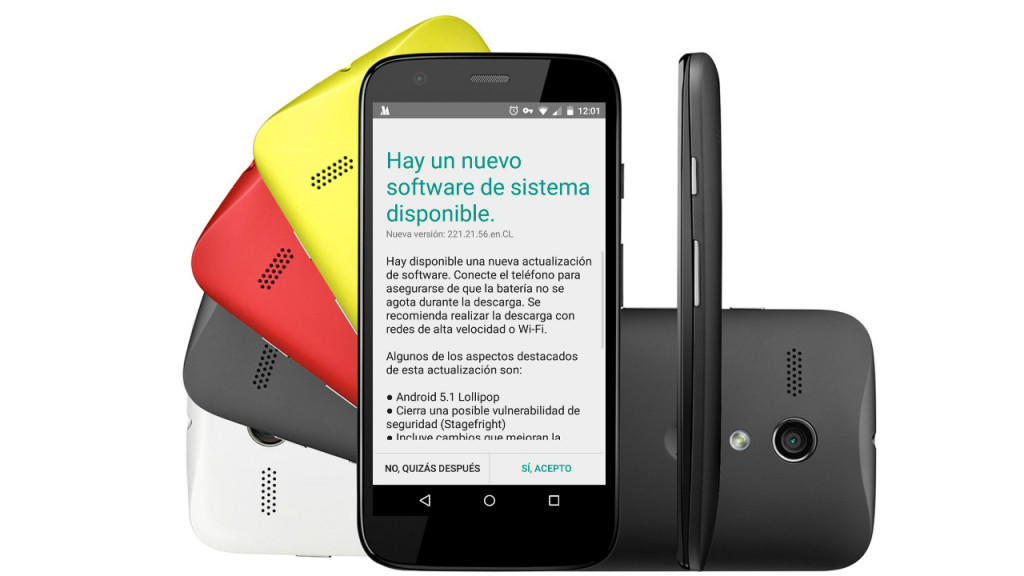 Motorola Moto G 2013 de Claro Chile se actualiza a Android 5.1