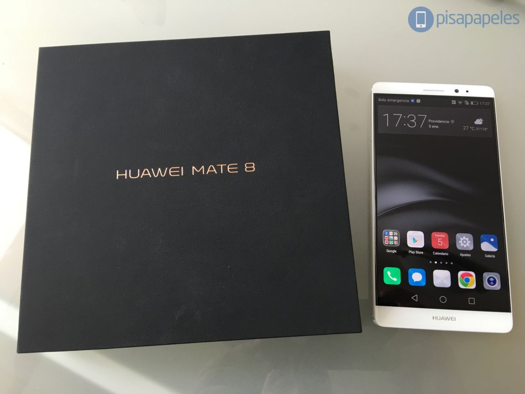 Primeras impresiones del nuevo Huawei Mate 8 #CES2016