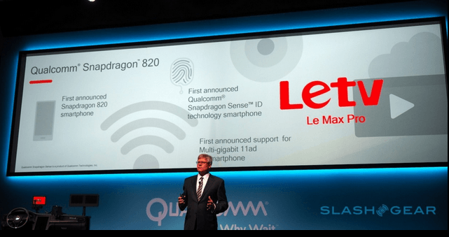 LeTV Max Pro será el primer celular con Snapdragon 820 #CES2016