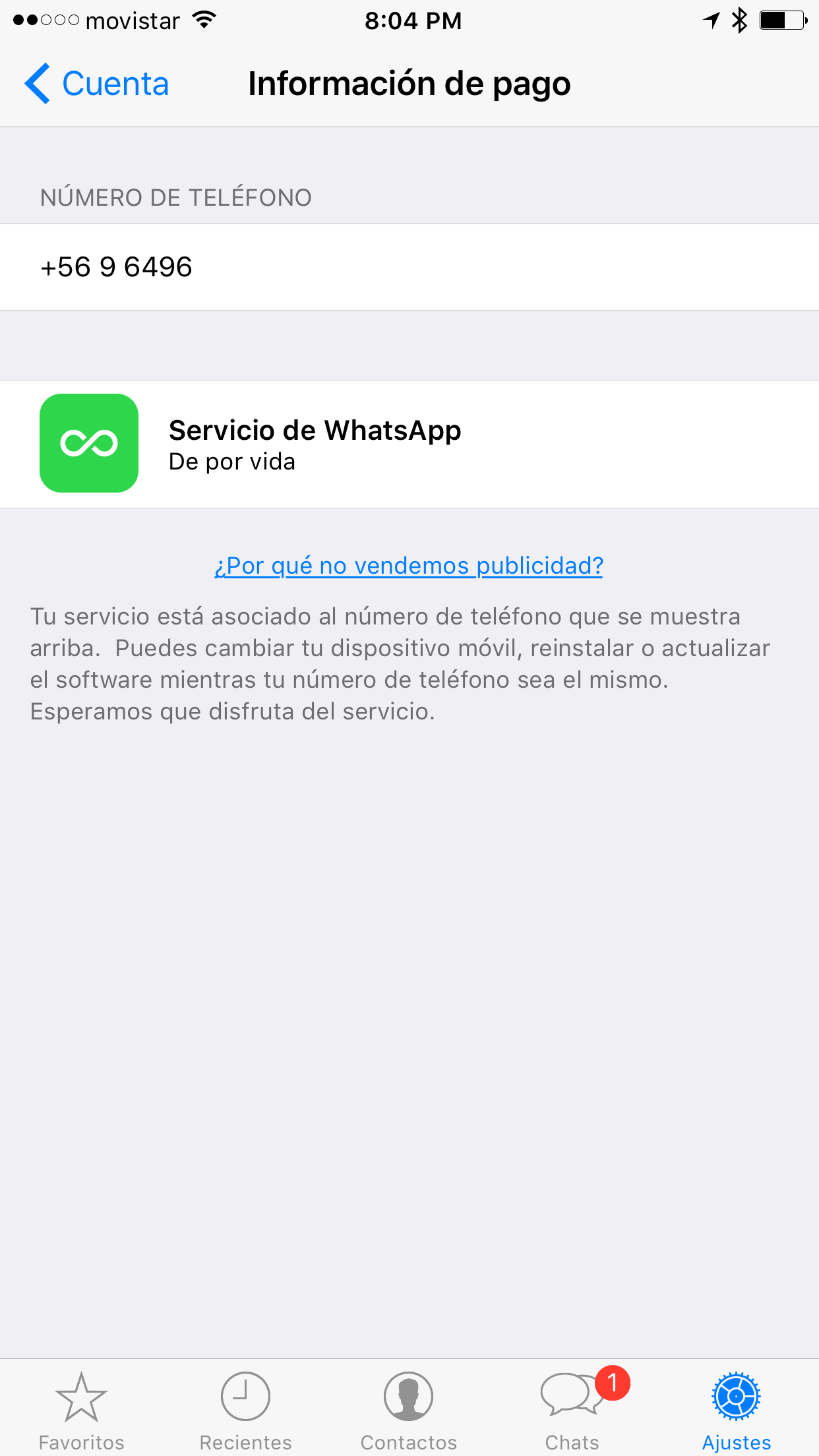 WHATSAPP IOS