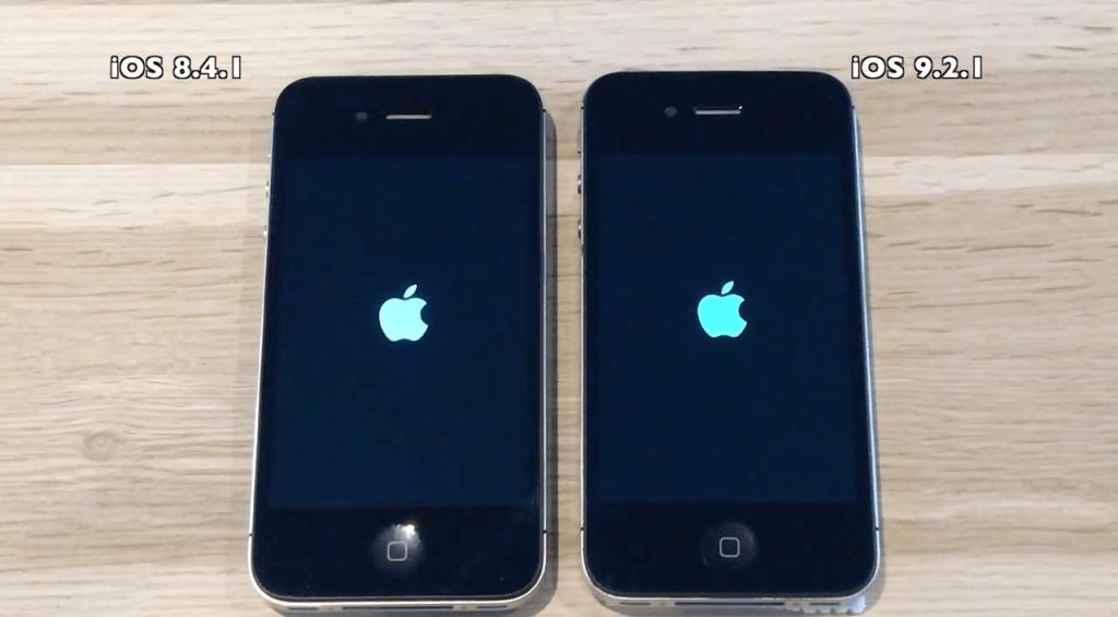 iPhone 4s tiene un mejor rendimiento con iOS 9.2.1
