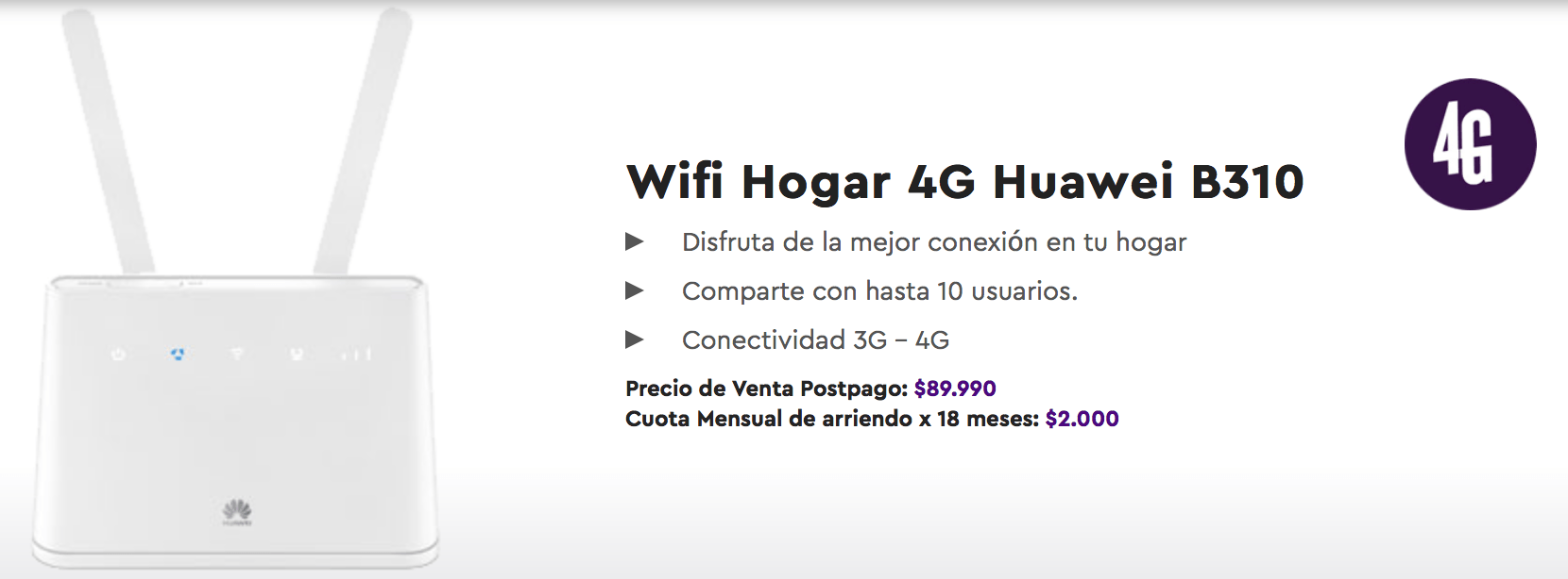 WOM Chile hogar