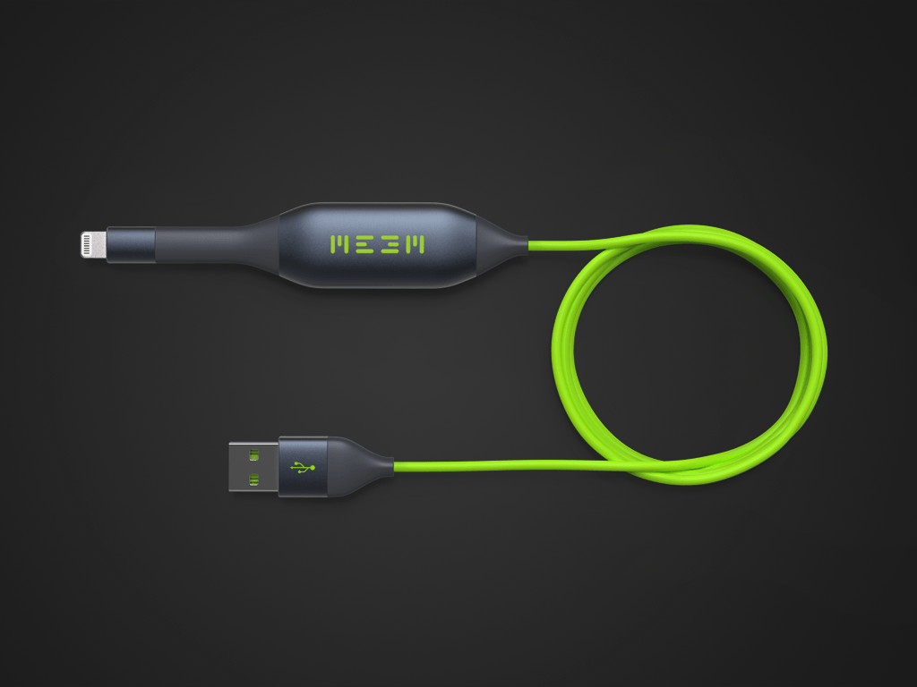 MEEM, el cable USB que carga tu celular y respalda tus archivos