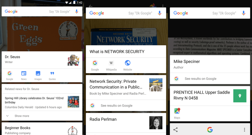 Google “now on Tap” ahora es capaz de reconocer texto en imágenes