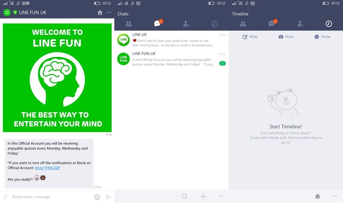 Line-universal-app