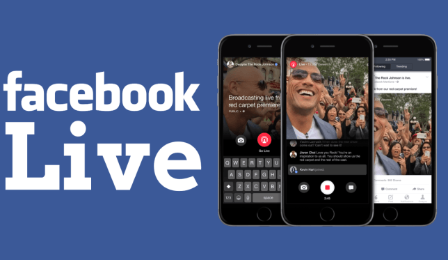 Los Facebook live videos aparecerán en tu feed de inicio