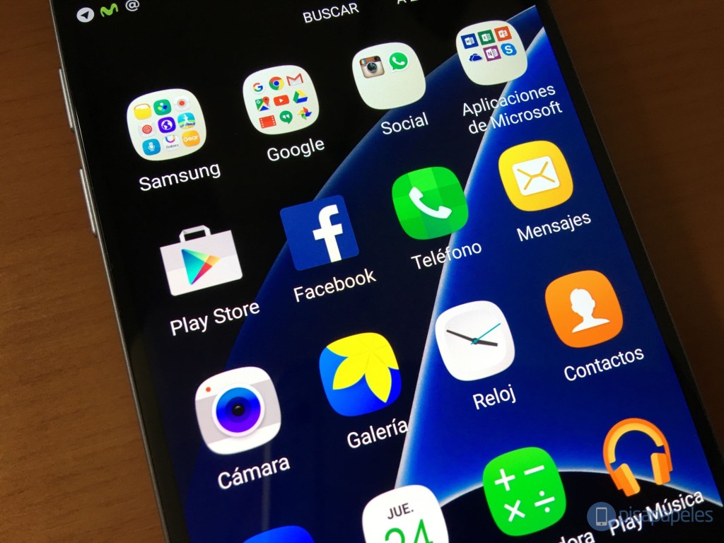 Galaxy S7 ahora permite escalar la imagen de su pantalla con nuevo firmware