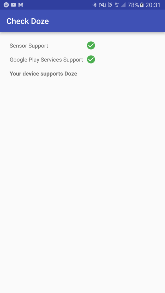 Doze checker 2