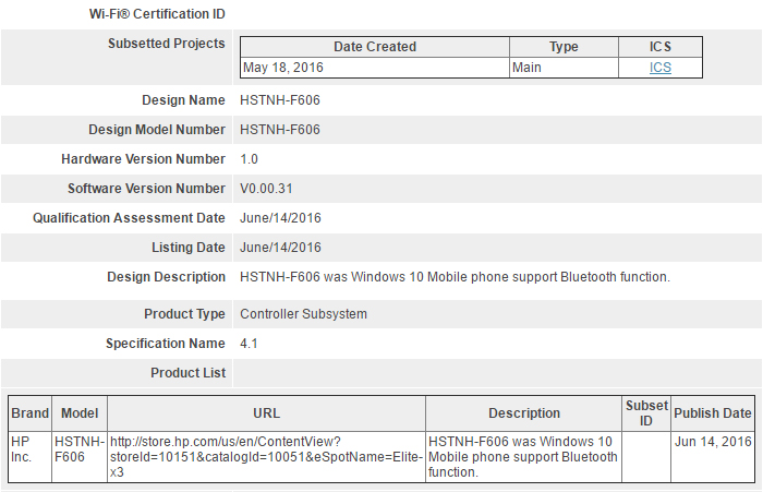 HP Elixte-X3-01