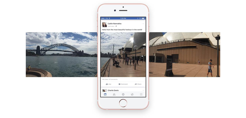 Desde hoy Facebook permite subir fotos en 360°