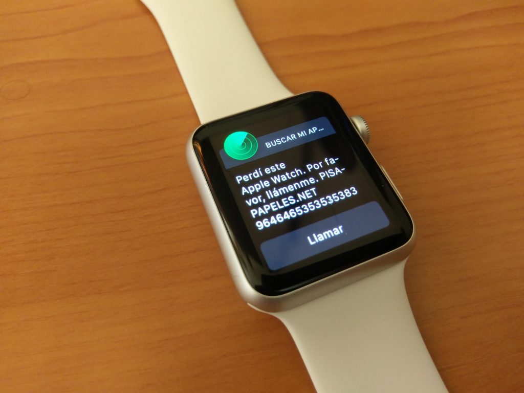 Apple Watch ahora es compatible con Buscar Mi iPhone
