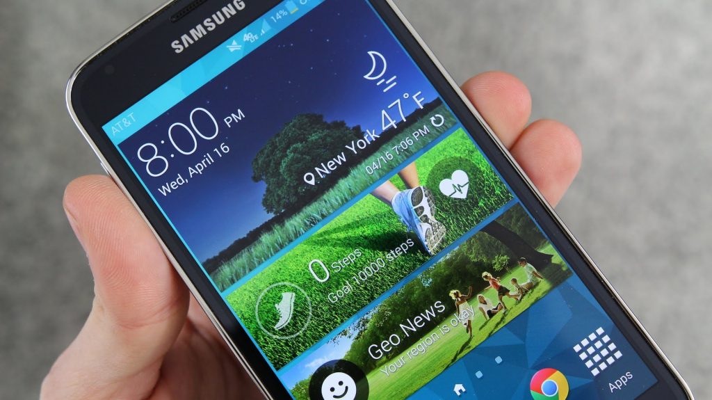 Samsung está probando una nueva interfaz para TouchWiz