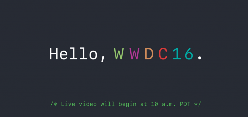 ¡Sigue la keynote de la #WWDC16 en directo!