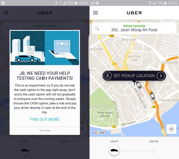 Uber Efectivo