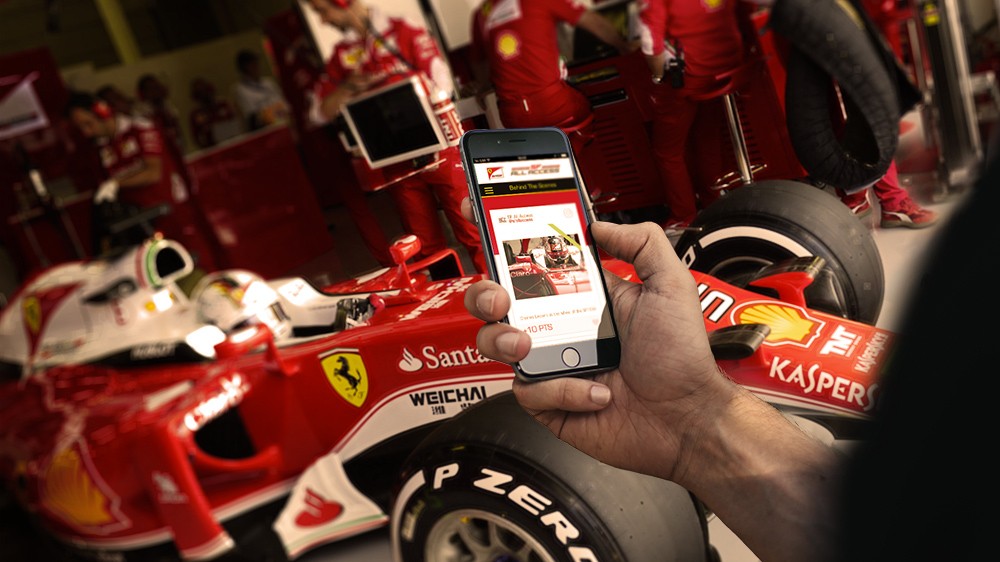 La Scuderia Ferrari lanza su primera aplicación para fanáticos