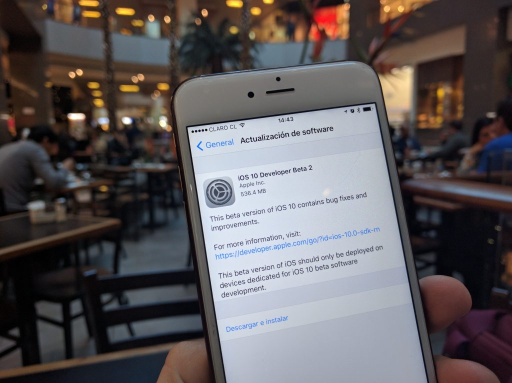 Apple lanza la beta 2 de iOS 10 y watchOS 3 para desarrolladores