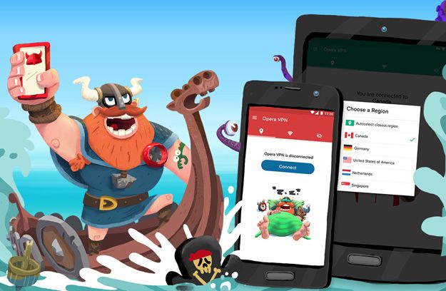 Opera lanza servicio de VPN gratuito para equipos iOS y Android