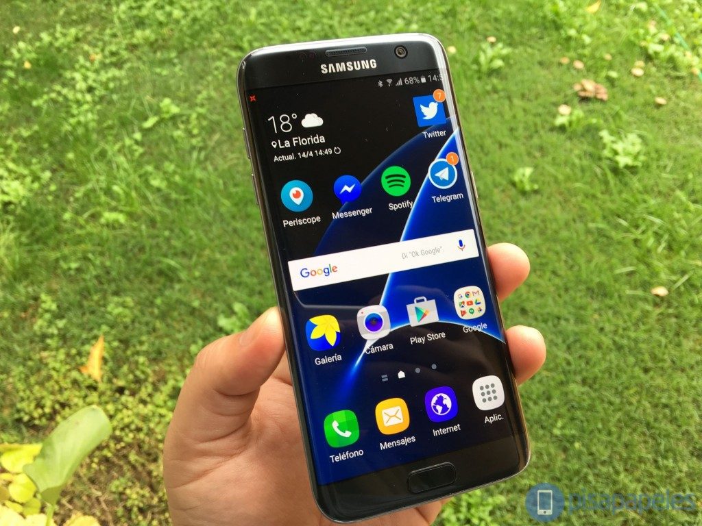 La pantalla del Samsung Galaxy Note 7 tiene un brillo que alcanza los 1.050 nits